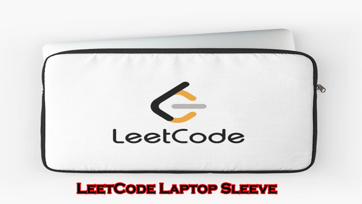 LeetCode Laptop Sleeve